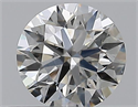 Natural Diamond 0.40 Carats, Round with Excellent Cut, G Color, SI1 Clarity and Certified by GIA