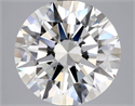 Natural Diamond 4.50 Carats, Round with Excellent Cut, H Color, VVS2 Clarity and Certified by GIA
