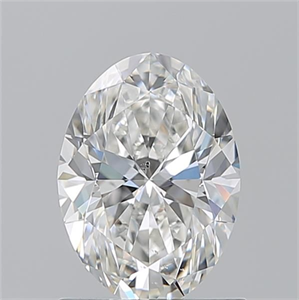 Picture of Natural Diamond 1.20 Carats, Oval with  Cut, F Color, SI1 Clarity and Certified by GIA