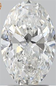 Picture of Natural Diamond 2.02 Carats, Oval with  Cut, F Color, SI2 Clarity and Certified by GIA