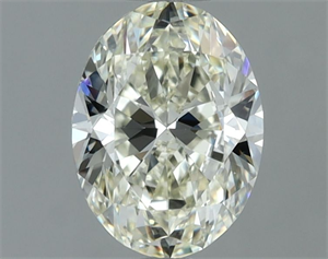 Picture of Natural Diamond 0.90 Carats, Oval with  Cut, K Color, VVS2 Clarity and Certified by IGI