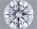 Lab Grown Diamond 1.04 Carats, Round with Excellent Cut, D Color, VVS2 Clarity and Certified by IGI