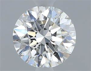 Picture of Natural Diamond 0.40 Carats, Round with Excellent Cut, H Color, VS1 Clarity and Certified by GIA