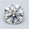 Diamante Natural 1.55 quilates, Redondo , Color I, claridad SI1 y certificado GIA