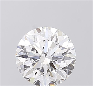 Picture of Lab Grown Diamond 1.08 Carats, Round with Excellent Cut, D Color, VVS1 Clarity and Certified by IGI