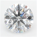 Del inventario de diamantes de laboratorio, 3.02 quilates, Redondo , Color D, claridad IF y certificado IGI
