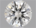 Natural Diamond 0.40 Carats, Round with Excellent Cut, G Color, VVS2 Clarity and Certified by IGI