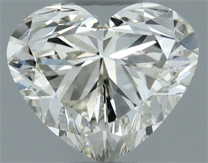 Picture of Natural Diamond 0.80 Carats, Heart with  Cut, J Color, VS1 Clarity and Certified by IGI
