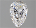 Diamante Natural 2.03 quilates, De pera , Color F, claridad VVS2 y certificado GIA