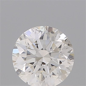 Foto Diamante Natural 0.40 quilates, Redondo , Color H, claridad SI2 y certificado GIA de