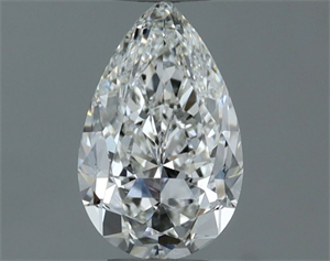 Picture of Natural Diamond 0.50 Carats, Pear with  Cut, G Color, VVS1 Clarity and Certified by GIA