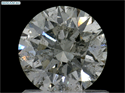 Natural Diamond 1.00 Carats, Round with Excellent Cut, K Color, I1 Clarity and Certified by GIA