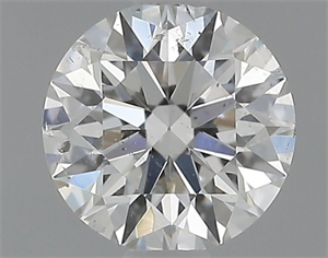 Picture of Natural Diamond 0.72 Carats, Round with Excellent Cut, G Color, SI2 Clarity and Certified by GIA