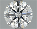 Del inventario de diamantes de laboratorio, 1.33 quilates, Redondo , Color F, claridad SI1 y certificado IGI