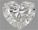 Natural Diamond 1.71 Carats, Heart with  Cut, H Color, VS2 Clarity and Certified by GIA