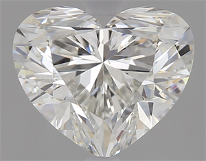 Picture of Natural Diamond 1.71 Carats, Heart with  Cut, H Color, VS2 Clarity and Certified by GIA