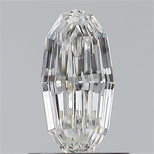 Picture of Natural Diamond 0.70 Carats, Oval with  Cut, G Color, SI2 Clarity and Certified by GIA
