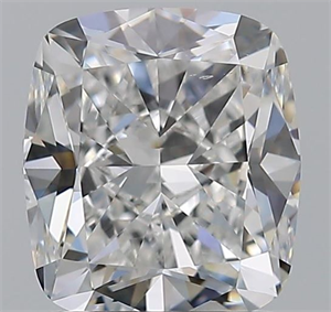 Foto Diamante Natural 2.01 quilates, Del cojín , Color F, claridad SI1 y certificado GIA de