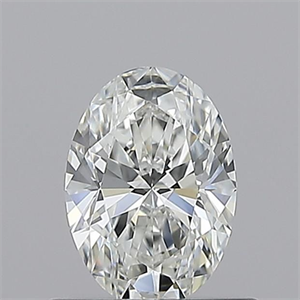 Picture of Natural Diamond 0.55 Carats, Oval with  Cut, F Color, VS1 Clarity and Certified by GIA