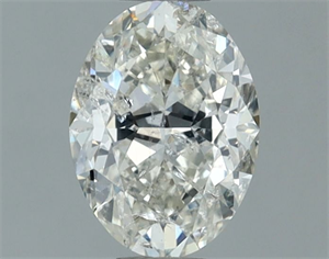 Foto Diamante Natural 1.00 quilates, Ovalado , Color H, claridad SI2 y certificado IGI de