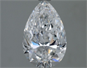 Natural Diamond 1.52 Carats, Pear with  Cut, D Color, VVS2 Clarity and Certified by GIA
