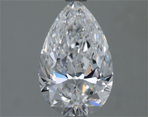 Picture of Natural Diamond 1.52 Carats, Pear with  Cut, D Color, VVS2 Clarity and Certified by GIA