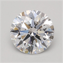 Del inventario de diamantes de laboratorio, 1.07 quilates, Redondo , Color E, claridad VVS2 y certificado IGI