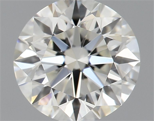 Picture of Natural Diamond 0.70 Carats, Round with Excellent Cut, G Color, VVS2 Clarity and Certified by IGI