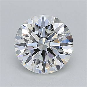 Picture of Lab Grown Diamond 1.01 Carats, Round with Ideal Cut, E Color, VS1 Clarity and Certified by IGI
