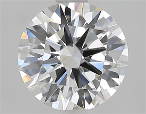 Picture of Lab Grown Diamond 1.55 Carats, Round with Ideal Cut, E Color, VVS1 Clarity and Certified by IGI
