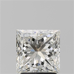 Foto Diamante Natural 2.01 quilates, Princesa , Color J, claridad VS2 y certificado GIA de