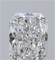 Diamante Natural 0.34 quilates, Radiante , Color F, claridad VVS1 y certificado GIA