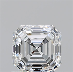 Foto Diamante Natural 1.01 quilates, Asscher , Color F, claridad VVS2 y certificado GIA de