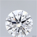 Lab Grown Diamond 2.04 Carats, Round with Ideal Cut, D Color, VVS1 Clarity and Certified by IGI