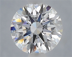 Picture of Lab Grown Diamond 1.07 Carats, Round with Excellent Cut, D Color, VS1 Clarity and Certified by IGI