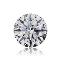 Natural Diamond 0.80 Carats, Round with Excellent Cut, D Color, SI1 Clarity and Certified by GIA