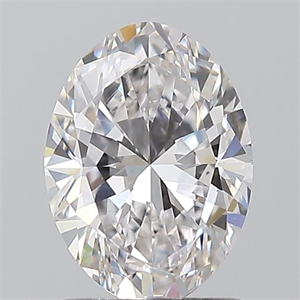Picture of Natural Diamond 1.20 Carats, Oval with  Cut, E Color, VS1 Clarity and Certified by GIA