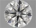 Diamante Natural 0.90 quilates, Redondo , Color H, claridad VS2 y certificado GIA