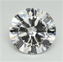 Lab Grown Diamond 6.01 Carats, Round with Excellent Cut, E Color, VS1 Clarity and Certified by IGI