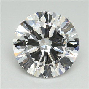 Picture of Lab Grown Diamond 6.01 Carats, Round with Excellent Cut, E Color, VS1 Clarity and Certified by IGI