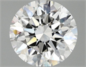 Del inventario de diamantes de laboratorio, 2.55 quilates, Redondo , Color F, claridad VVS2 y certificado IGI