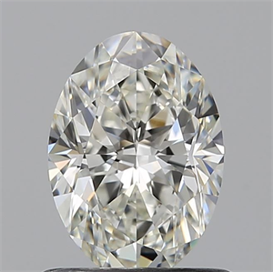 Foto Diamante Natural 0.71 quilates, Ovalado , Color I, claridad VVS1 y certificado GIA de