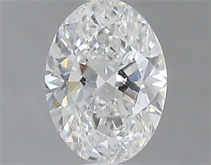 Picture of Natural Diamond 0.50 Carats, Oval with  Cut, F Color, SI1 Clarity and Certified by GIA