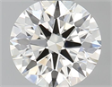 Natural Diamond 0.40 Carats, Round with Excellent Cut, J Color, SI1 Clarity and Certified by GIA