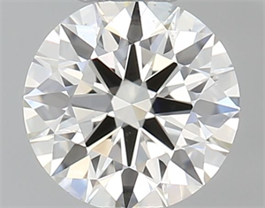 Picture of Natural Diamond 0.40 Carats, Round with Excellent Cut, J Color, SI1 Clarity and Certified by GIA