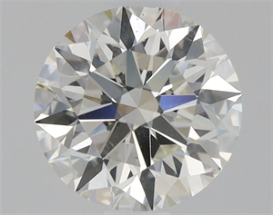 Picture of Natural Diamond 0.80 Carats, Round with Excellent Cut, J Color, SI1 Clarity and Certified by GIA