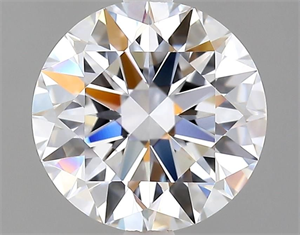 Picture of Natural Diamond 2.02 Carats, Round with Excellent Cut, D Color, VVS2 Clarity and Certified by GIA
