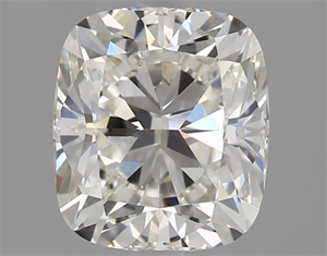 Foto Diamante Natural 1.55 quilates, Del cojín , Color I, claridad VVS2 y certificado GIA de