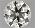 Natural Diamond 1.51 Carats, Round with Very Good Cut, N Color, VS1 Clarity and Certified by GIA