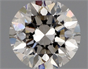 Natural Diamond 0.70 Carats, Round with Very Good Cut, J Color, VS2 Clarity and Certified by GIA